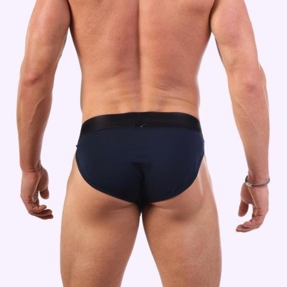 JJ Malibu Torpedo Bikini Briefs - Blue (Large) - Picture 7 of 8